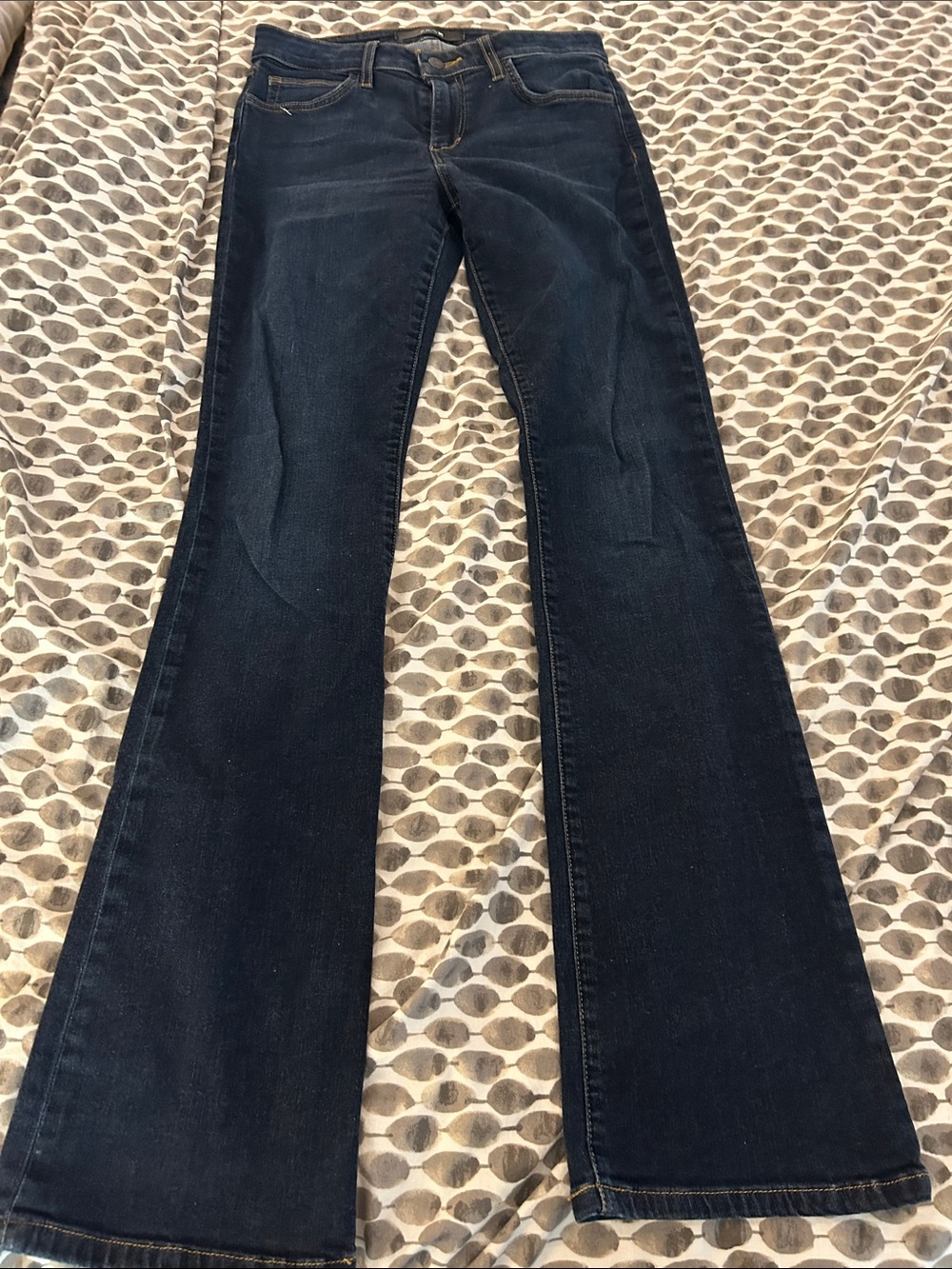 Joe’s Jeans-Women’s Dark Wash Flared Jeans - Navy Blue